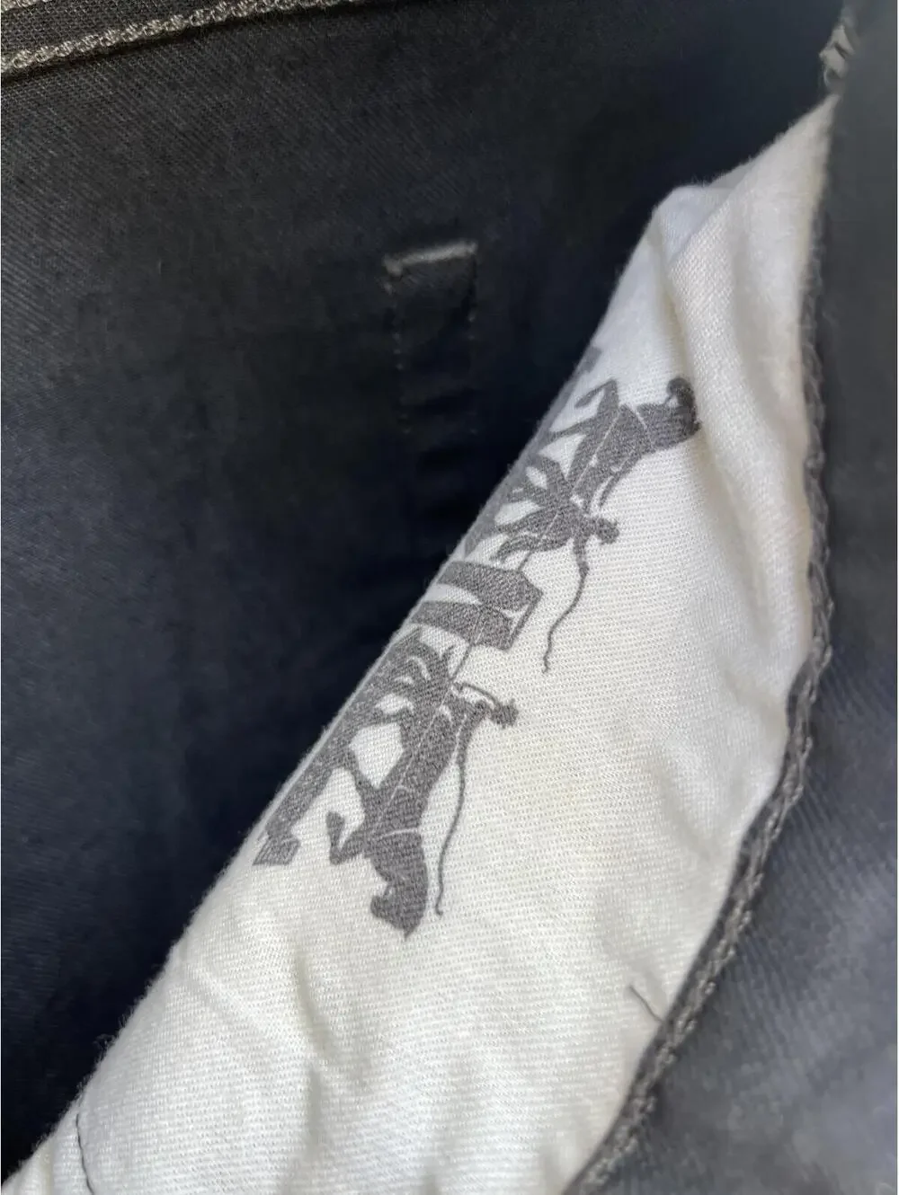 Levi’s Off Black Straight Fit Jeans